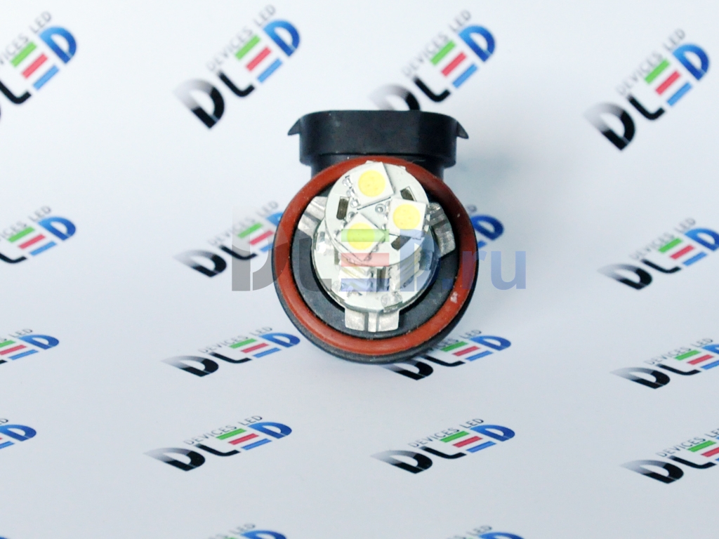   Автолампа светодиодная 24V H8 - 18 SMD 5050