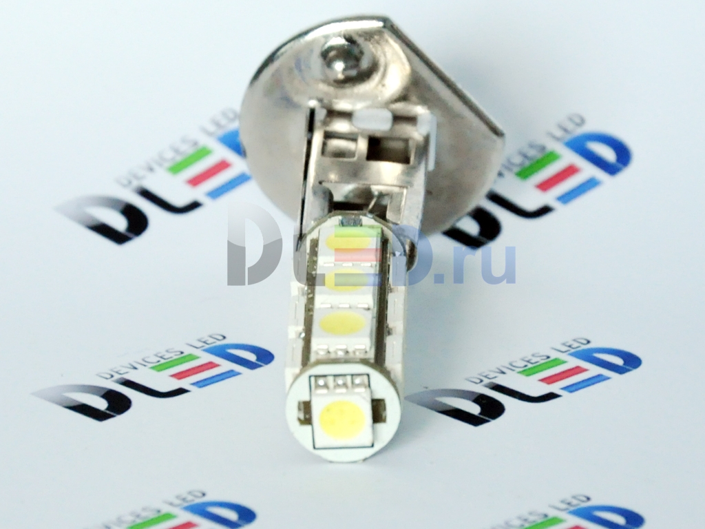   Светодиодная автолампа H1 - 13 SMD 5050 (2шт.)