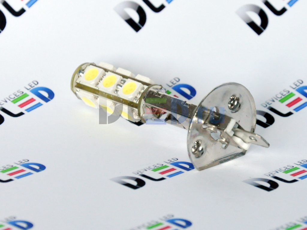   Светодиодная автолампа H1 - 13 SMD 5050 (2шт.)