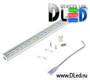   Светодиодная линейка 22  SMD 5050 Холодный белый