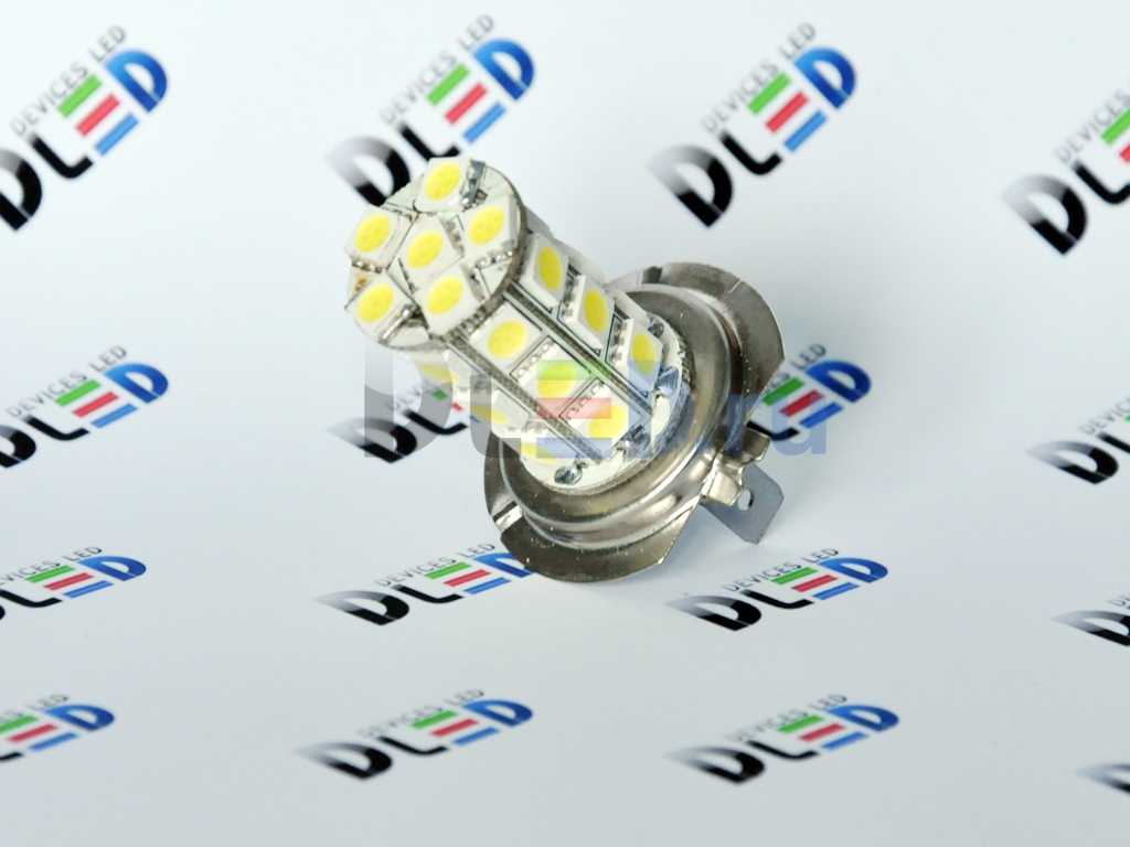   Автолампа светодиодная H7 - 27 SMD 5050 (2шт.)