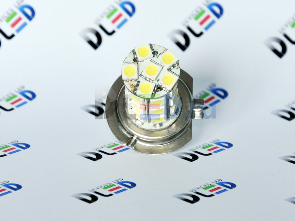   Автолампа светодиодная H7 - 27 SMD 5050 (2шт.)