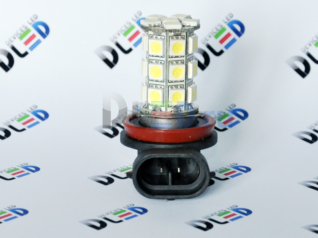   Автолампа светодиодная 24V H8 - 27 SMD 5050