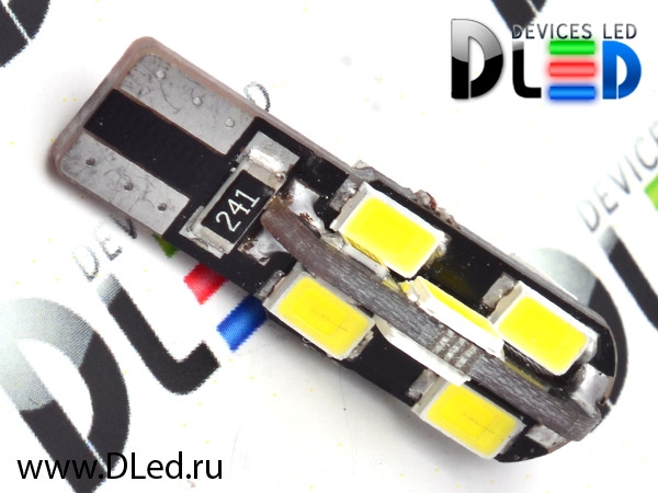   Автолампа светодиодная T10 - W5W - 12 SMD5630 (2шт.)