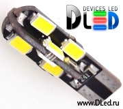   Автолампа светодиодная T10 - W5W - 12 SMD5630 (2шт.)