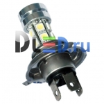   Автолампа светодиодная H4 - 15 SMD 5050+3W (2шт.)