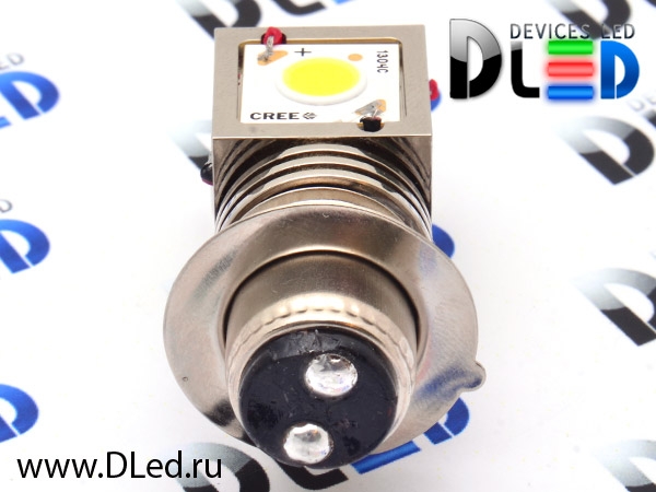   Автолампа светодиодная P15D-25-1 - 4 CREE CXA1304 (2шт.)