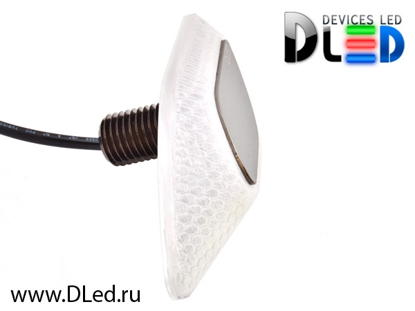   Дневные ходовые огни DLED DRL Tiger Eye - CREE 10W Черный ХРОМ