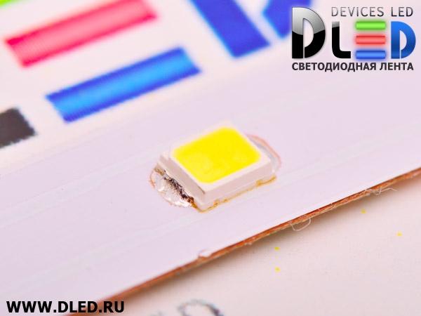   (8 катушек 5м) Светодиодная лента IP22 SMD 2835 (60 LED/M) 12V DC Белый 6500K 40 метров