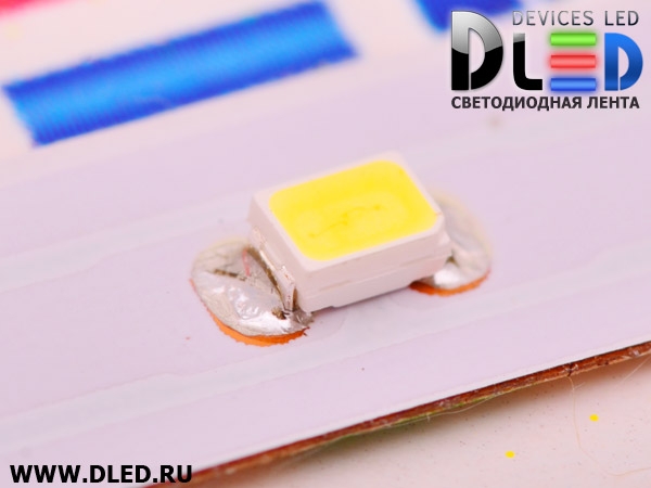   Светодиодная лента IP22 SMD 3020 (30 LED) 12V DC Белый