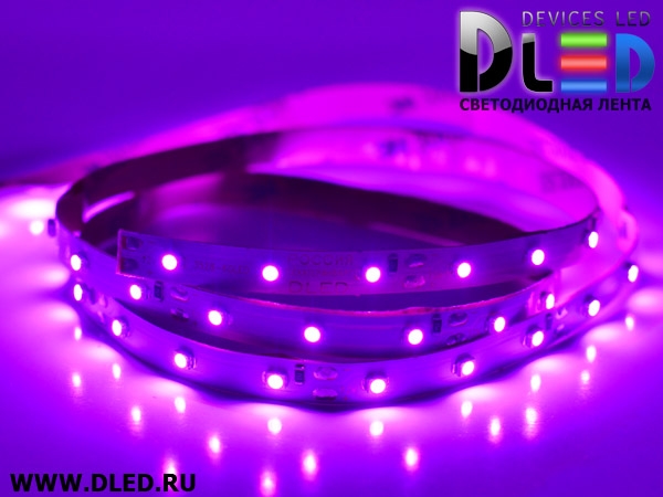   Cветодиодная лента IP22 SMD 3528 (60 LED) 12V DC Красный+Синий+Зеленый