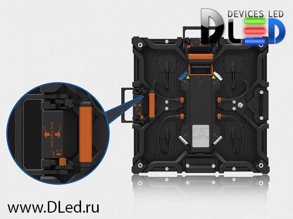   Наружный светодиодный экран быстрой сборки DLED Star p6.2