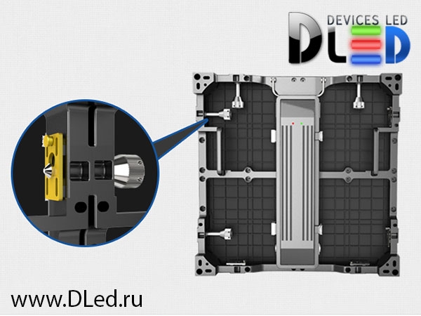   Внутренний светодиодный экран быстрой сборки DLED R-Light p2.8