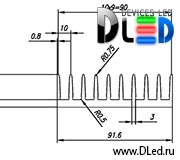   Радиатор охлаждения Dled Ice-20