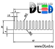   Радиатор охлаждения Dled Ice-21