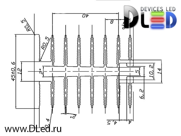   Радиатор охлаждения Dled Ice-28