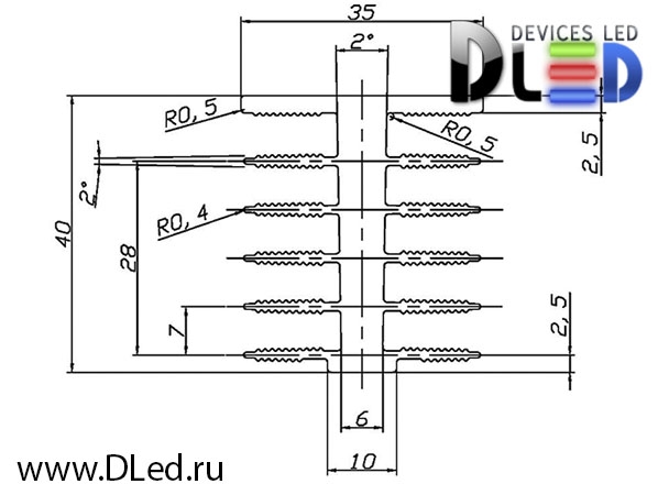   Радиатор охлаждения Dled Ice-29