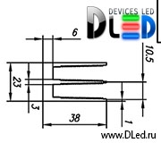   Радиатор охлаждения Dled Ice-33