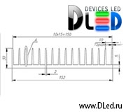   Радиатор охлаждения Dled Ice-38