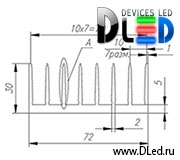   Радиатор охлаждения Dled Ice-39