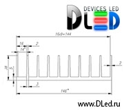   Радиатор охлаждения Dled Ice-41