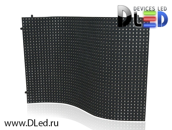   Гибкий резиновый светодиодный экран DLED Rubber P4.6