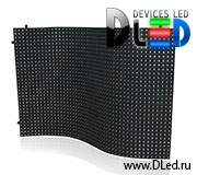   Гибкий резиновый светодиодный экран DLED Rubber P6.9