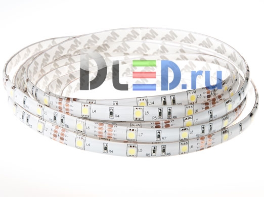   Светодиодная лента IP65 SMD 5050 (30 LED) ip65 universal Devices Led Белый