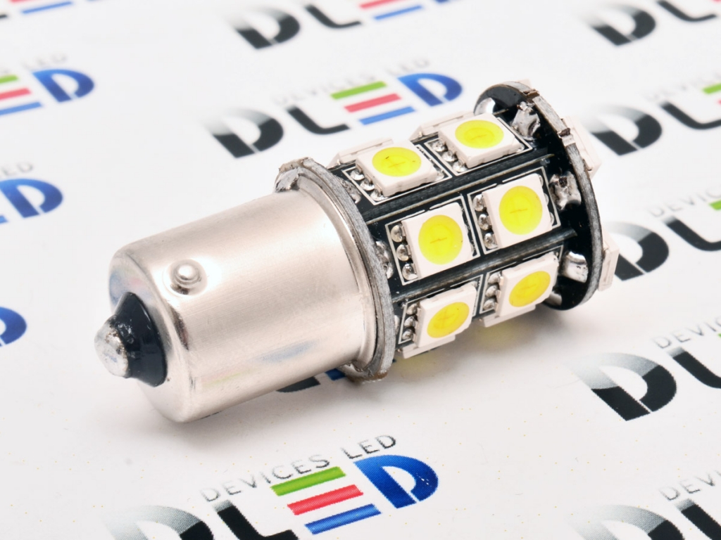   Автолампа светодиодная 1156 - P21W - S25 - BA15s - 20 SMD 5050 Black (2шт.)