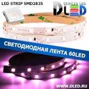   Светодиодная лента  IP22 SMD 2835 (60 LED) Фиолетовая