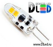   Светодиодная лампа G4 - 4 SMD2835 2W Теплый белый