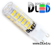   Светодиодная лампа G9 - 75 SMD2835 6W Dled Холодный белый