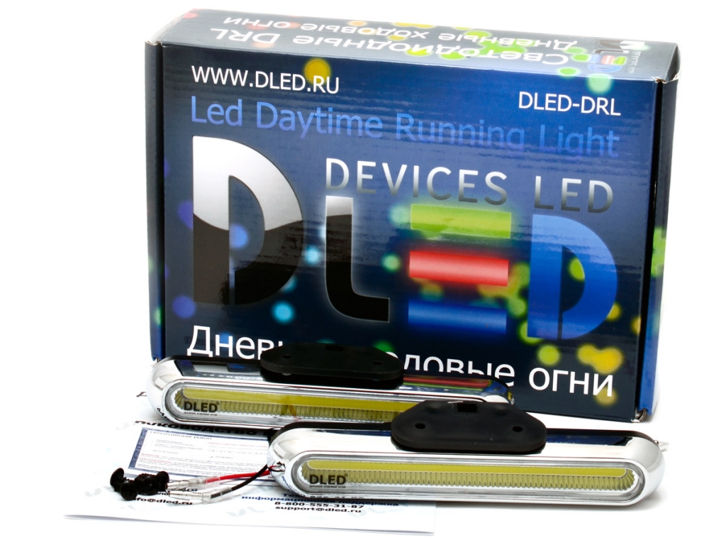   Дневные ходовые огни DLed DRL-115 COB 2x3W