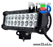   Фара рабочего освещения 18 led CREE 54w Combo Комбинированный свет