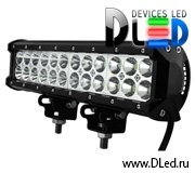   Фара рабочего освещения 24 led CREE 72W Combo Комбинированный свет