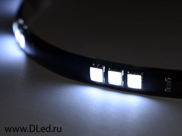   Светодиодная лента для авто 30см SMD 5050 15Led Белого свечения