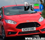   Ангельские глазки на Ford Fiesta ST