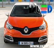   Ангельские глазки на Renault Captur 2014+