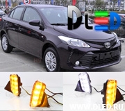   Штатные дневные ходовые огни Dled 2x12w Toyota Vios 2017