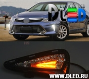   Штатные дневные ходовые огни Dled 2x12w Toyota Camry 2015-2016