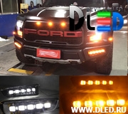   Штатные дневные ходовые огни Dled 2x12w Ford Raptor F-150 2017-2018