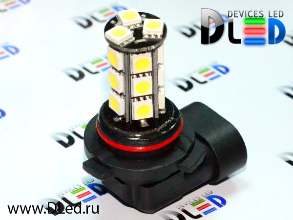   Автолампа светодиодная HB3 18 SMD 5050 Black (2шт.)