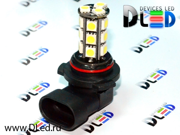   Автолампа светодиодная HB3 18 SMD 5050 Black (2шт.)