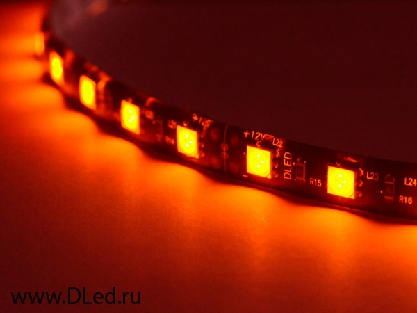   Светодиодная лента для авто 30см SMD 5050 18Led Красного свечения