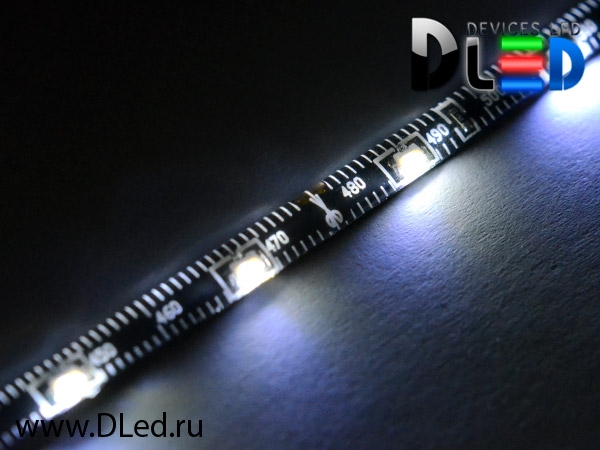   Светодиодная лента для авто 30см SMD335 15Led Белого свечения