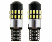   Автолампа светодиодная T10 W5W 30 SMD3014 CANBUS DLED с линзой (2шт.)