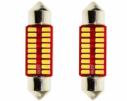   Автолампа светодиодная C5W FEST 36 мм - 18 SMD 3014 (2шт.)