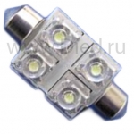 LED autolamp  C5W FEST 36mm SV8,5 - 4 SF