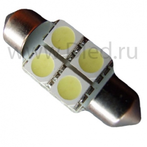LED autolamp  C5W FEST 31mm SV8,5 - 4 SMD