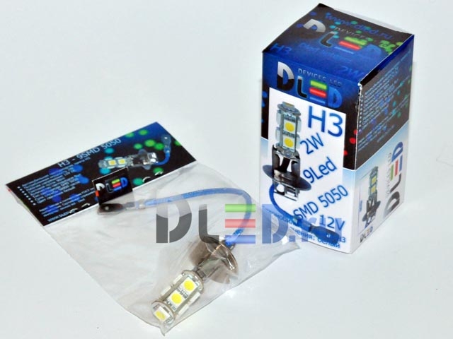 LED autolamp  H3 - 9 SMD 5050